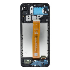 Дисплей для Samsung A127 Galaxy A12 Nacho (2021) з тачскріном в рамці (Black)