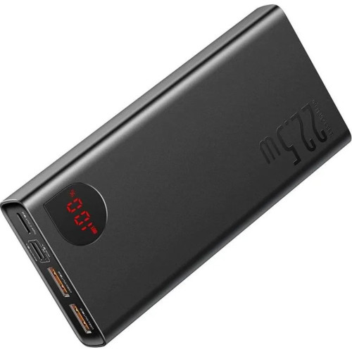 Повербанк Baseus Adaman Metal Digital Display 22.5W (20000 mAh) (Black)
