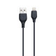 Кабель XO NB103 USB-A – Lightning (1 м) (Black)