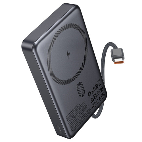 Повербанк Hoco Q44 Magnetic 20W (10000 mAh) (Gray)