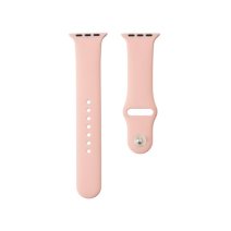 Ремешок для Apple Watch 38/40/41 мм Band Silicone (Light Pink)