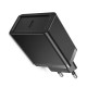 Сетевое зарядное устройство Vention FADB0-EU USB-C (20W · 3A) (Black)