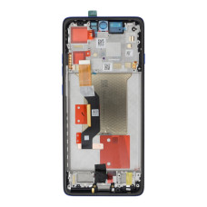 Дисплей для Motorola XT2507 Moto Edge 60 Pro з тачскріном в рамці (Dazzling Blue) (Original)