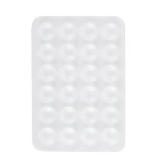 Силіконовий тримач-присоска для телефону (White)