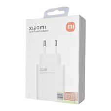 Мережевий зарядний пристрій Xiaomi USB-A (33W · 3A) (OEM) (White)