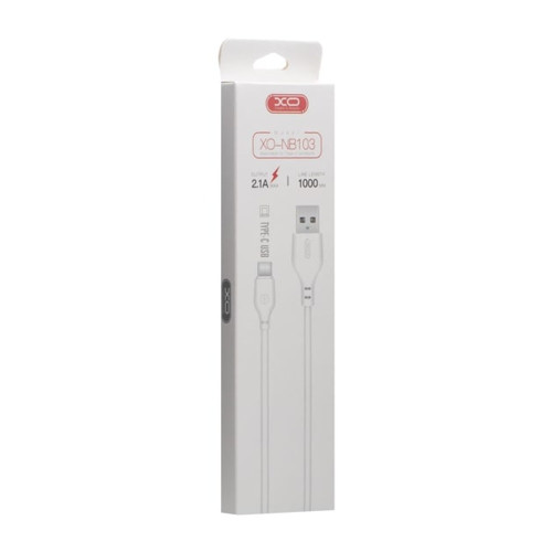 Кабель XO NB103 USB-A – Type-C (2 м) (White)