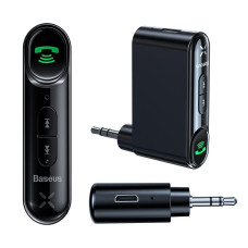 Bluetooth-ресивер AUX Baseus Qiyin (Black)