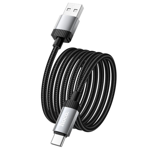 Кабель Hoco X117 Star USB-A – Type-C (1 м · 15W · 3A) (Black)