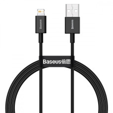 Кабель Baseus Superior Series Fast Charging USB-A – Lightning (1 м · 12W · 2.4A) (Black)