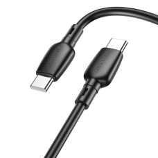 Кабель Borofone BX93 Type-C – Type-C (1 м · 60W · 3A) (Black)