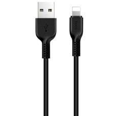 Кабель Hoco X20 Flash USB-A – Lightning (3 м · 12W · 2.4A) (Black)