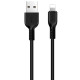 Кабель Hoco X20 Flash USB-A – Lightning (3 м · 12W · 2.4A) (Black)
