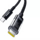 Кабель Baseus Gem Fast-Charging Data Cable Type-C – Type-C (1 м · 100W · 5A) (P10373000111) (Black)