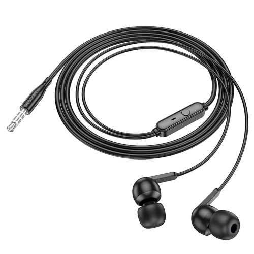 Наушники Hoco M124 3.5 мм с микрофоном (Black)