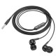 Наушники Hoco M124 3.5 мм с микрофоном (Black)