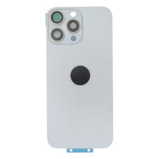 Задня кришка для Apple iPhone 16 Pro Max (White) (Original PRC) зі склом камери
