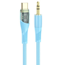 Аудиокабель AUX Hoco UPA25 Type-C – 3.5 мм (1 м) (Blue)