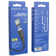 Кабель Borofone BX41 Magnetic USB-A – Type-C (1 м · 15W · 3A) (Black)