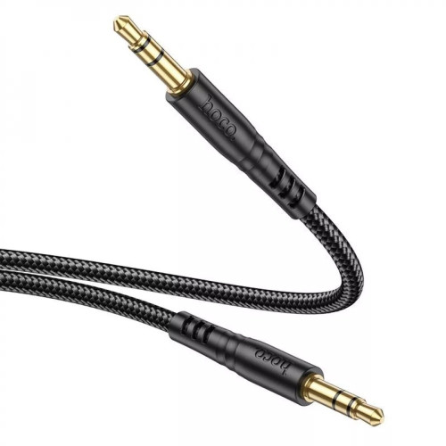 Аудиокабель AUX Hoco UPA24 3.5 мм (1 м) (Black)
