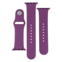Ремешок для Apple Watch 38/40/41 мм Band Silicone, 2 шт (Grape)