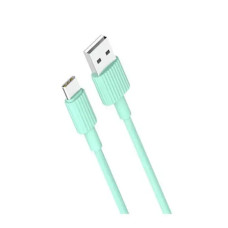 Кабель XO NB156 USB-A – Type-C (1 м) (Green)