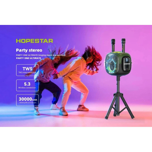Bluetooth колонка Hopestar Party One Ultimate 240W (Gray)