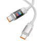 Кабель Hoco U126 Type-C – Type-C (1.2 м · 100W · 3A) (Gray)