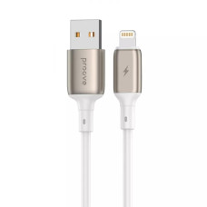 Кабель Proove Flex Metal USB-A – Lightning (1 м · 12W · 2.4A) (White)