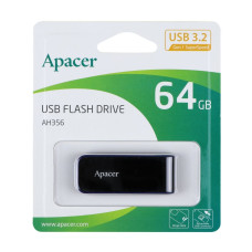 Флешка Apacer AH356 64GB USB 3.2 (Black)