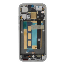 Дисплей для Poco F8 Pro с тачскрином в рамке (Silver) (Original)