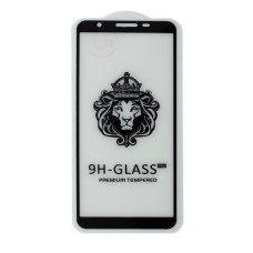 Защитное стекло Lion для Samsung M013 Galaxy M01 Core (2020) (Full Glue) (0.3 мм, 2.5D) (Black)