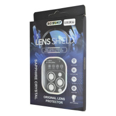 Захисне скло камери BEISOKY PVD для Apple iPhone 13 Pro Max (Silver)