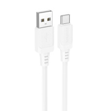 Кабель Borofone BX115 Lotto USB-A – Type-C (1 м · 15W · 3A) (White)