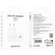 Сетевое зарядное устройство Borofone BA82A USB-C (25W · 3A) (White)