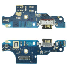 Нижняя плата для Motorola XT2127 Moto G10 с разъемом зарядки и микрофоном (Original)