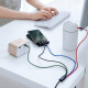 Кабель Baseus Fast 4in1 Cable (USB-A to Lightning(2)+USB-A to Type-C+Micro) (1.2 м · 18W · 3.5A) (CA1T4-A01) (Black)
