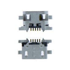 Роз'єм зарядки для Lenovo Lemon 3 5 pin (4 кріплень) (контакти посередині) (Micro USB) без шлейфа