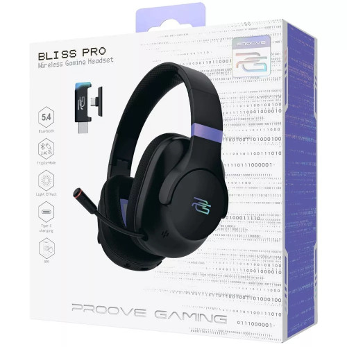 Наушники Bluetooth Proove Gaming Bliss Pro (APP) (White)