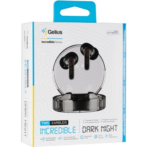 Навушники Bluetooth Gelius Incredible GP-TWS033 (Black)
