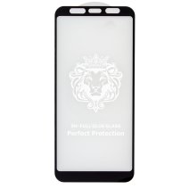 Защитное стекло Lion для Samsung J810 Galaxy J8 (2018) (Full Glue) (0.3 мм, 2.5D) (Black)