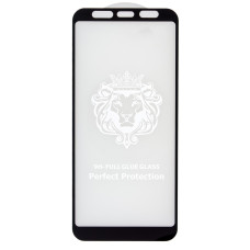 Защитное стекло Lion для Samsung J810 Galaxy J8 (2018) (Full Glue) (0.3 мм, 2.5D) (Black)