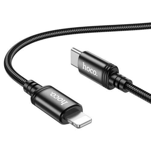 Кабель Hoco X89 Type-C – Lightning (1 м · 20W · 2.4A) (Black)