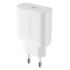 Мережевий зарядний пристрій Proove Rapid USB-C (20W · 3A) (White)