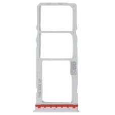 Держатель SIM-карты и карты памяти для Motorola XT2345 Moto E13 (версия на 2×SIM) (White)
