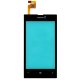 Сенсорное стекло для Nokia Lumia 520 (Black)