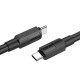 Кабель Hoco X84 Type-C – Type-C (1 м · 60W · 3A) (Black)