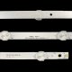 Прямая подсветка для телевизора Philips 43″ 43D3503V2W9C1B83912M (1 планка 840 мм, 9 LED, 3 В)