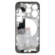 Середня частина корпусу для Apple iPhone 15 Pro (Gray) (Original PRC) (EU)