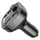 FM-модулятор Borofone BC48 2xUSB-A+USB-C (18W · 3A) (Black)