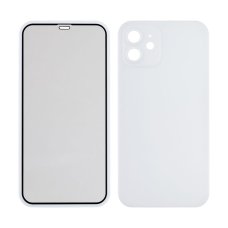 Захисне скло Full Cover 360° для Apple iPhone 12 (White)